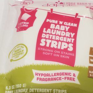Baby Laundry Strips by Dapple Baby-Fragrance Free-32 strips-HE washer Friendly